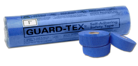 Guard-Tex 41408-1 1" X 30 Yard Roll Blue Self-Adhering Safety Tape (12/RL)