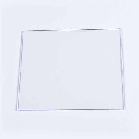 Radnor 4 1/2" X 5 1/4" Clear Polycarbonate Inside Cover Plate 50/EA Box