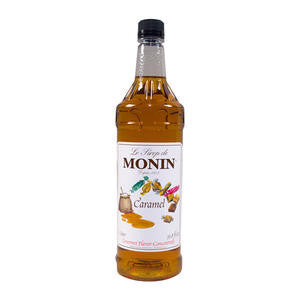 Monin Inc M-FR009F Caramel Syrup PET (SET OF 4 PER CASE)