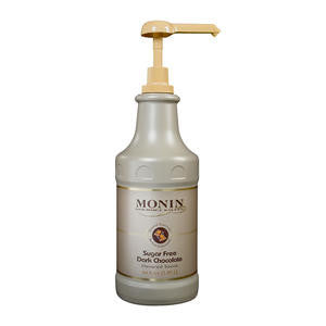 Monin Inc M-GF062FP Dark Chocolate Sauce Sugar Free (SET OF 4 PER CASE)