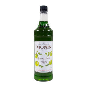 Monin Inc M-FR049F Granny Smith Apple Syrup PET (SET OF 4 PER CASE)