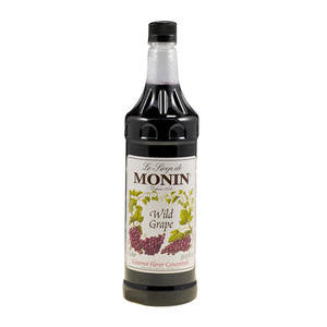Monin Inc M-FR144F Wild Grape Syrup PET (SET OF 4 PER CASE)