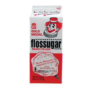 Gold Medal Products Co 3212 Cotton Candy Floss Sugar Watermelon (SET OF 6 PER CASE)