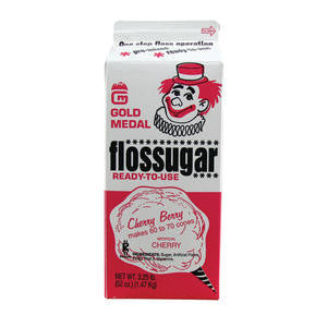 Gold Medal Products Co 3207 Cotton Candy Floss Sugar Cherry Berry (SET OF 6 PER CASE)