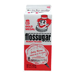 Gold Medal Products Co 3206 Cotton Candy Floss Sugar Berry Strawberry (SET OF 6 PER CASE)