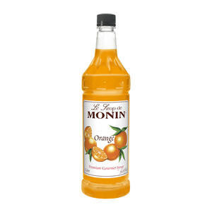 Monin Inc M-FR034F Orange Syrup PET (SET OF 4 PER CASE)