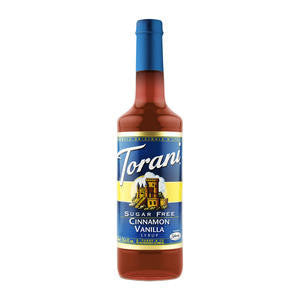 Torani 371520 Cinnamon Vanilla Syrup Sugar Free (SET OF 12 PER CASE)