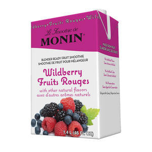Monin Inc M-EG114B Wild Berry Fruit Smoothie Mix (SET OF 6 PER CASE)