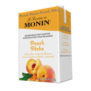 Monin Inc M-EG036B Peach Fruit Smoothie Mix (SET OF 6 PER CASE)