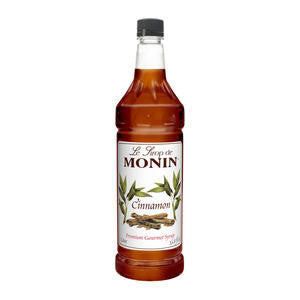 Monin Inc M-FR012F Cinnamon PET (SET OF 4 PER CASE)
