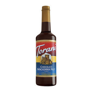 Torani 605830 Chocolate Macadamia Nut Syrup PET (SET OF 4 PER CASE)