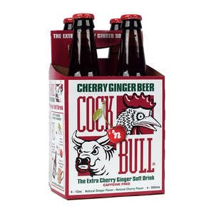 Seven-Up Bottling Co 182190 Cock n' Bull Cherry Ginger Beer Bottle (SET OF 24 PER CASE)
