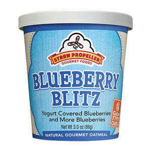Straw Propeller Gourmet Foods 3038 Straw Propeller Blueberry Blitz Oatmeal (SET OF 12 PER CASE)