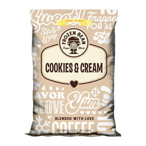 Frozen Bean CRB 4003 Cookies & Cream (SET OF 5 PER CASE)