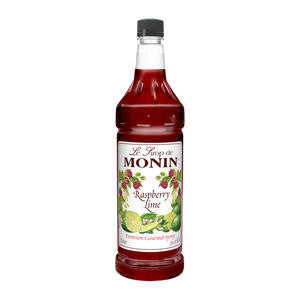 Monin Inc M-FR206F Raspberry Lime Syrup PET (SET OF 4 PER CASE)