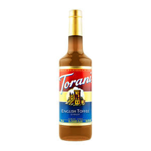Torani 602457 English Toffee Syrup PET (SET OF 4 PER CASE)