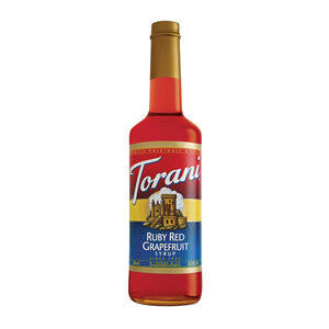 Torani 607061 Ruby Red Grapefruit Syrup PET (SET OF 4 PER CASE)