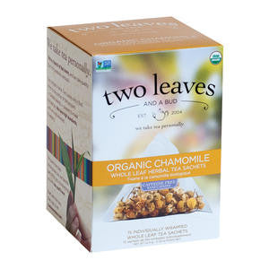 Two Leaves Tea Company T01115 Organic Chamomile (SET OF 6 PER CASE)