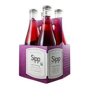 Sipp Eco Beverage Company MOJOBRY4 Sipp Organic Mojo Berry (SET OF 24 PER CASE)