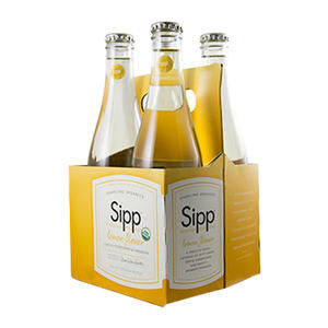 Sipp Eco Beverage Company LEMFLWR4 Sipp Organic Lemon Flower (SET OF 24 PER CASE)