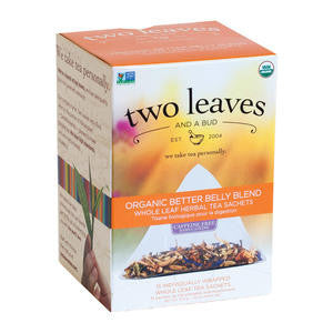 Two Leaves Tea Company T01915 Organic Better Belly Blend (SET OF 6 PER CASE)