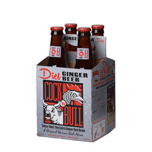 Seven-Up Bottling Co 182192 Cock n' Bull Diet Ginger Beer Bottle (SET OF 24 PER CASE)