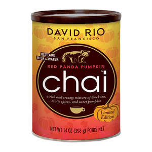 David Rio RP14 Red Panda Pumpkin Chai (SET OF 6 PER CASE)