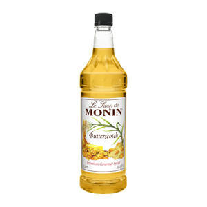 Monin Inc M-FR112F Butterscotch Syrup PET (SET OF 4 PER CASE)