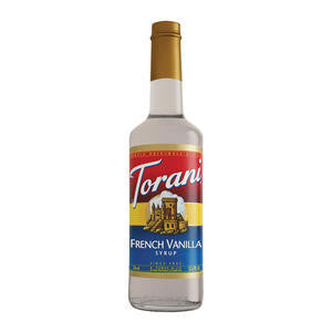 Torani 362825 French Vanilla Syrup (SET OF 12 PER CASE)