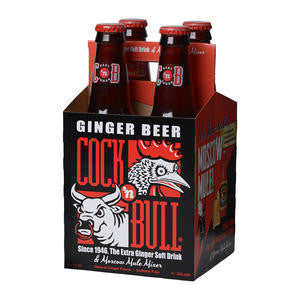 Seven-Up Bottling Co 172190 Cock n' Bull Ginger Beer Bottle (SET OF 24 PER CASE)