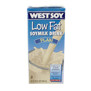 The Hain Celestial Group 96810 West Soy Plain Low Fat (SET OF 12 PER CASE)