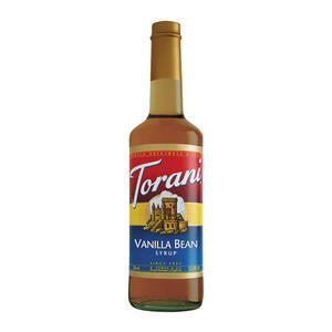 Torani 362818 Vanilla Bean Syrup (SET OF 12 PER CASE)