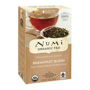 Numi 102208 Numi Breakfast Blend Tea (SET OF 108 PER CASE)