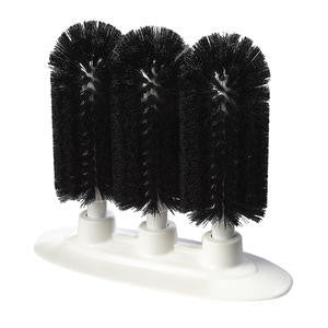 Carlisle Foodservice 4046103 Sparta Glass Brush Triple Black (1 EACH)