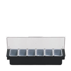 Rubbermaid Commercial FG289000BLA Condiment Dispenser 6 (1-pt) Inserts (1 EACH)