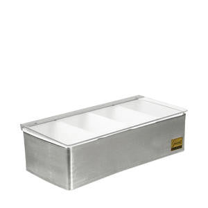 San Jamar B4124L Condiment Dispenser 4 (1-pt) Inserts (1 EACH)