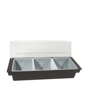 Vollrath Company 4742-01 Traex Kondi-Keeper Brown with 3 (1-qt) Inserts (1 EACH)