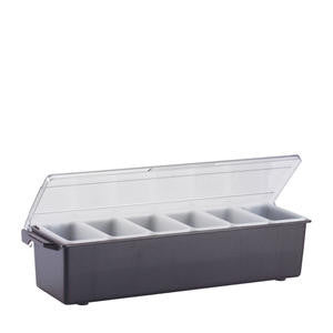 Vollrath Company 4743-01 Traex Kondi-Keeper Brown with 6 (1-pt) Inserts (1 EACH)
