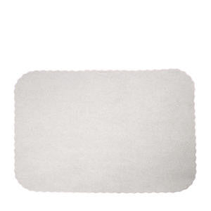 Paterson Pacific Parch Co 17350001216 Tray Cover White 12 3/4'' x 16 3/4'' (SET OF 1000 PER CASE)