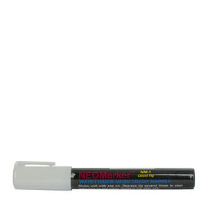 R&T Enterprises NM-1W Neo Marker White Chisel Tip (1 EACH)
