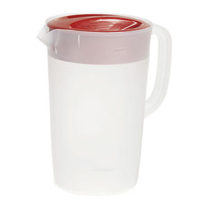 Rubbermaid Commercial 1777155 Pitcher White with Chili Lid 1 gal (SET OF 6 PER CASE)