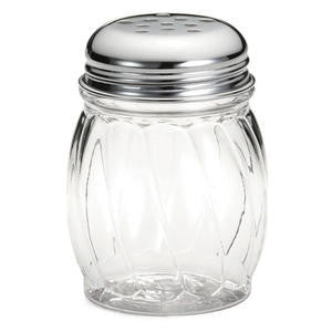 Tablecraft P260 Swirl Cheese Shaker 6 oz (SET OF 24 PER CASE)