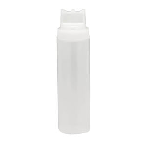 Tablecraft 12463C3 Squeeze Bottle Three TipTop Natural 24 oz (SET OF 12 PER CASE)