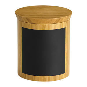 Tablecraft RCBR555 Write-On Bamboo Riser Round 5'' x 5'' x 5'' (1 EACH)