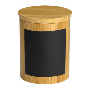 Tablecraft RCBR668 Write-On Bamboo Riser Round 6'' x 6'' x 8'' (1 EACH)
