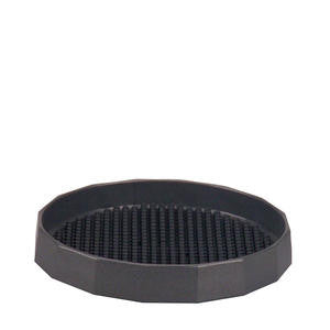 Vollrath Company 611-0606 Traex Coaster Black 6'' (1 EACH)