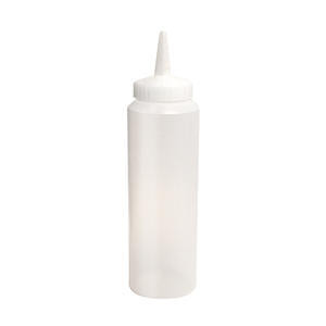 Vollrath Company 2808-13 Traex Squeeze Dispenser Clear 8 oz (SET OF 12 PER CASE)