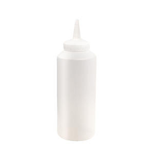Vollrath Company 2812-13 Traex Squeeze Dispenser Clear 12 oz (SET OF 12 PER CASE)