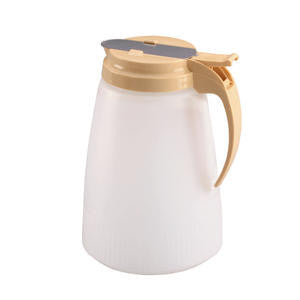 Vollrath Company 632-18 Traex Dripcut Polyethylene Server with Almond Top 32 oz (SET OF 6 PER CASE)