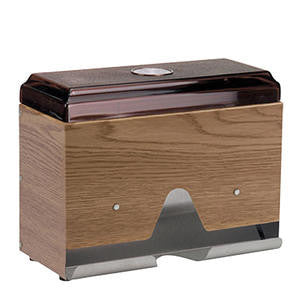 Vollrath Company 3815-29 Wrapped Straw Dispenser Single Sided Oak (1 EACH)